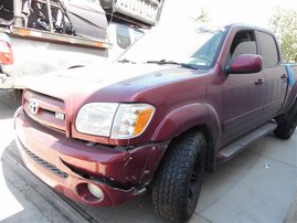 2006 Toyota Tundra Burgundy Crew Cab 4.7L AT 2WD #Z24702